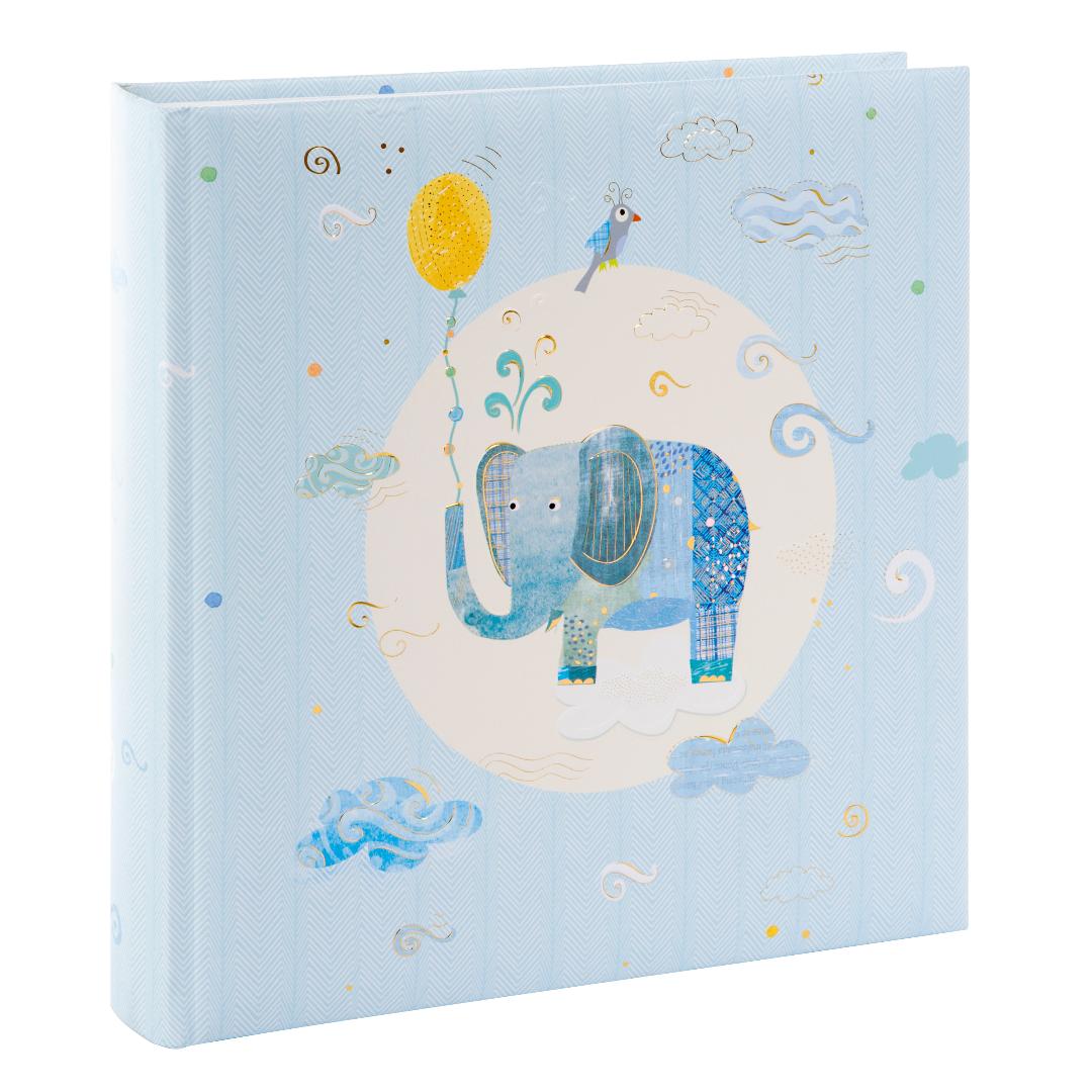 Blue Elephant Albumi - 25x25 cm (60 Valkoista sivua / 30 lehteä)