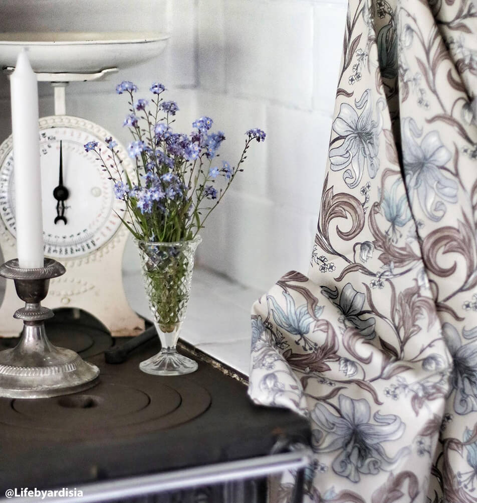 Kukallinen keittiöpyyhe keittiöön