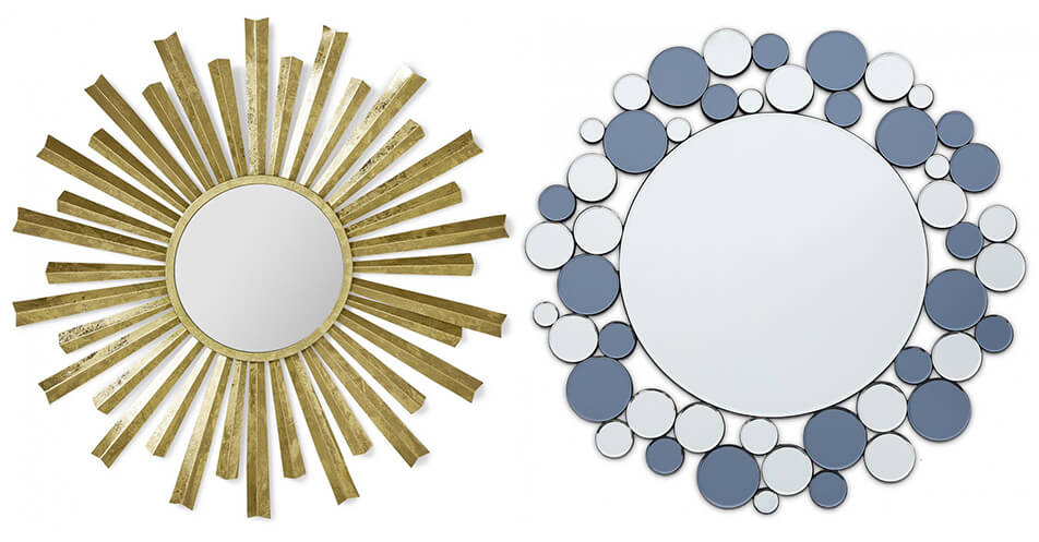 Uniikit peilit - pyöreät peilit - aurinkopeili