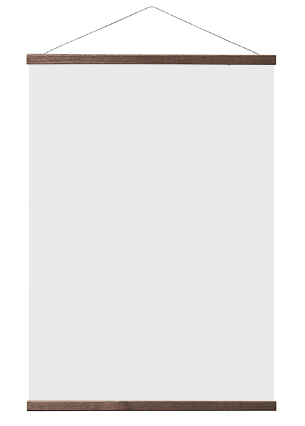 Julisteripustin Chicura Tumma Saarni - 70 cm