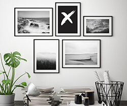 Snygg tavelvägg Posters